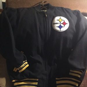 Mitchell & Ness wool Pittsburgh Steelers jacket